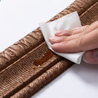 Plastic wall cladding peel and attach wall cladding with waterproof