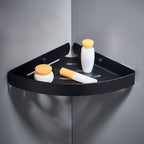 Silver/black Bathroom accessory set Modern 1/2/3 - Piece Bathroom shelf