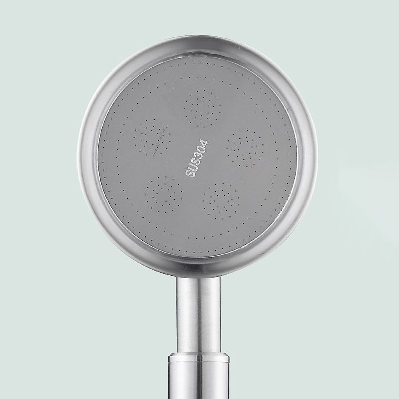 Contemporary shower combination hand shower with round shape