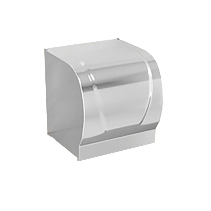 Chrome/Black Classic Bathroom Accessory Set Modern Bath Shelf/Towel Bar & Paper Holder
