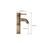 Country House Style Basin Mixer Single Hole Bathroom Fitting