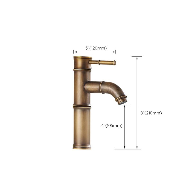 Country House Style Basin Mixer Single Hole Bathroom Fitting