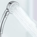 Modern plastic shower head bathroom shower head with adjustable spray pattern