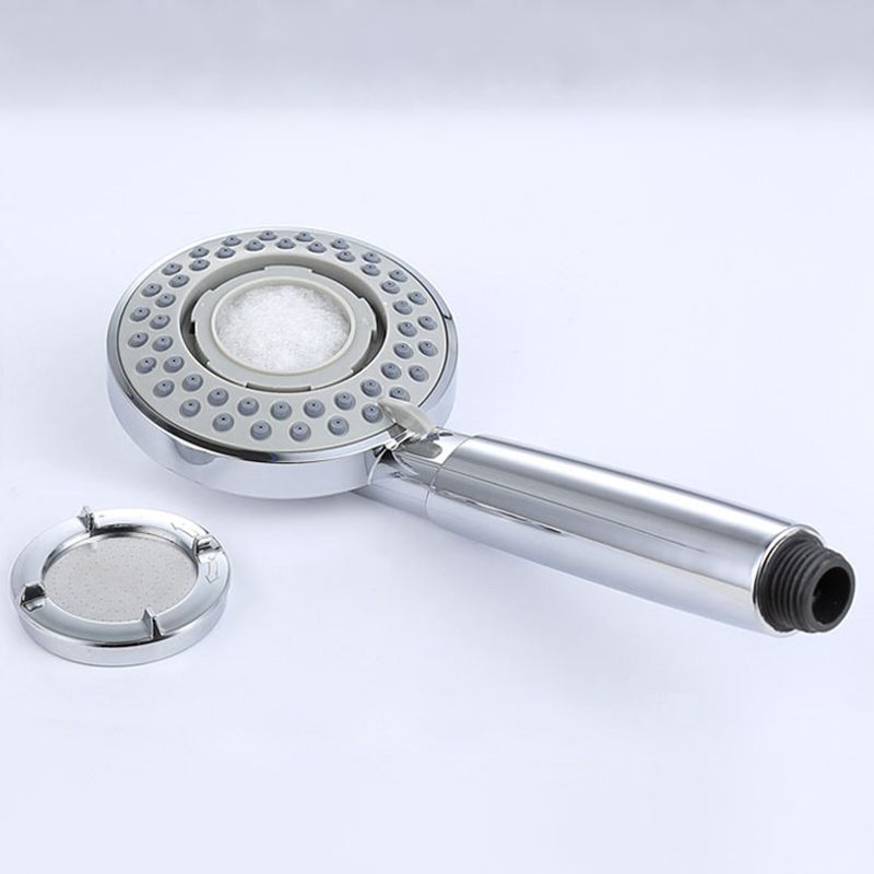 Modern Showerhead Adjustable Spray Pattern Round Showerhead