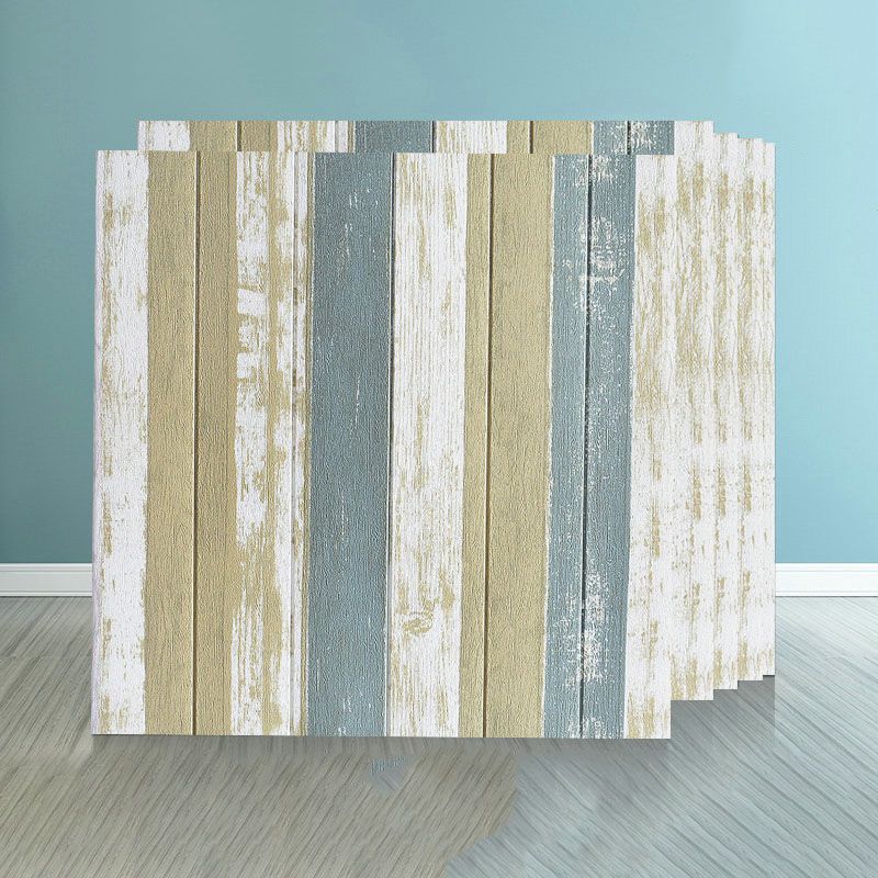 Farmhouse Wall Plank 3D Brick Bedroom and Living Room Wall Panel Set of 10