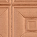 Glam peel and stick wall covering made of foam with 3D embossed panel