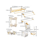 Traditional Bathroom Accessory Hardware Set Bathroom Shelf Bathroom Accessory Kit