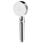 Modern Handheld Round Plastic Self-Cleaning Shower Head