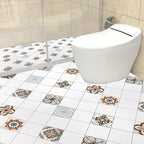 Floor covering Indoor Vinyl Ceramic Geometric Pattern Peel and Stick Flooring Vinyl