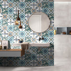 Modern Vinyl Plank Flooring Peel and Stick Ceramic Print PVC Flooring