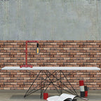 Modern Interior Wall Floor Tile Brick Look Oil Resistant Peel and Stick Tile