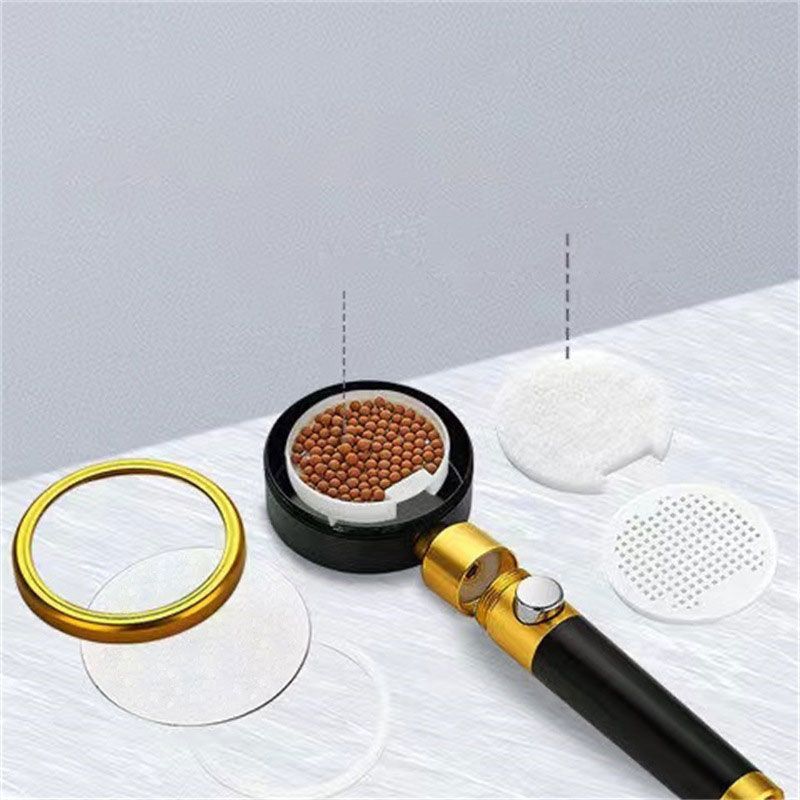 Contemporary Shower Combo Handheld Shower Metal Wall Mount Shower Head Combo