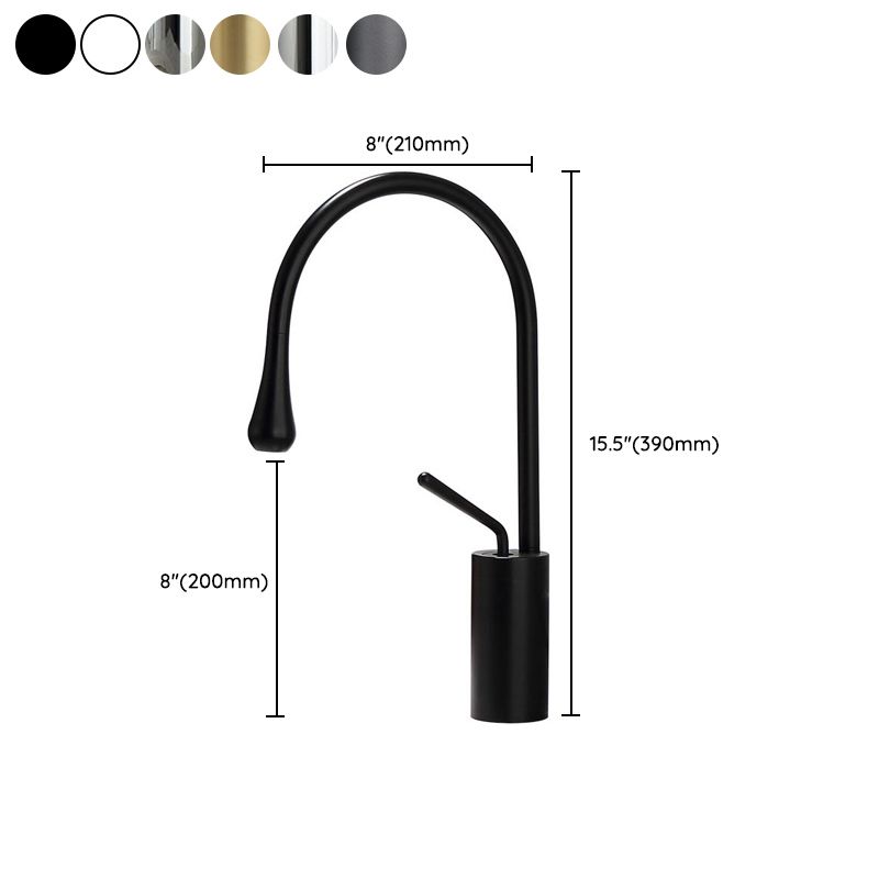 Wall-mounted metal bathtub faucet bathtub filler single lever shower faucet