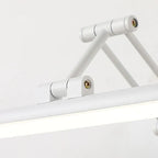 Minimalist LED Wall Light Black/White – Modern Metal Lamp for Bathroom and Indoor Use