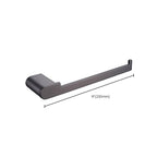 Dark gray modern bathroom accessory set stainless steel bathroom accessory set