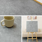 PVC flooring stone design peel & stick square vinyl flooring for the living room