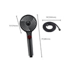 Modern Plastic Shower Head Adjustable Water Flow Handheld Shower Head