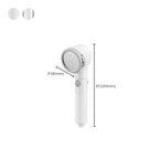 Water filtration handheld shower standard spray pattern shower head