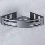 Matt gray bathroom accessory set bathroom shelf/towel holder & paper holder included