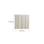 Ground Patio Square Stripe Composite Waterproof Deck Board