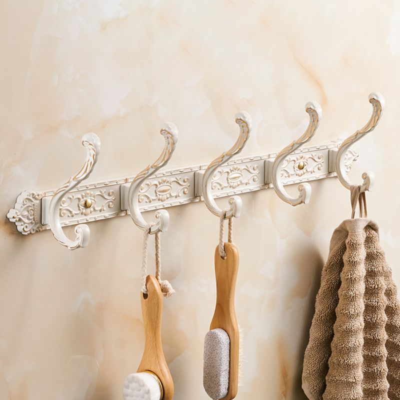 Traditional Bath Accessories Set White Bathroom Accessories Hardware Set