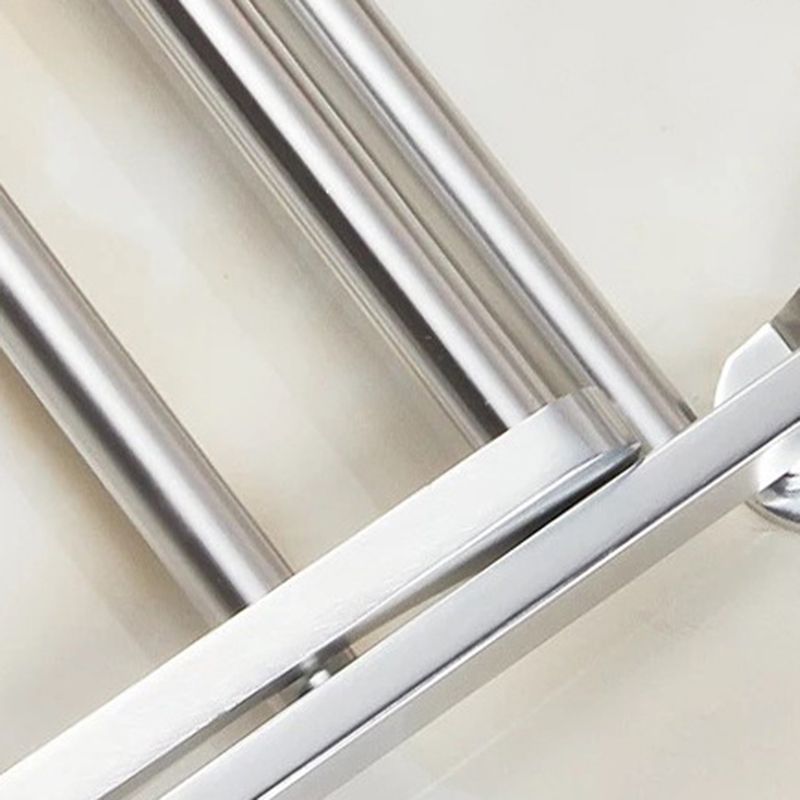 Modern 5/6-piece bathroom accessory set with bathroom shelf/robe hooks/towel bar