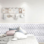 Wall cladding panels Smooth wall interior Upholstered plank