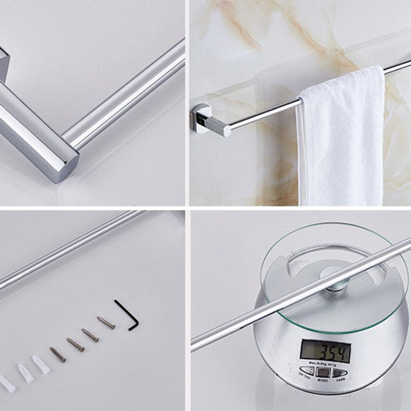 Modern bathroom accessory set Stainless steel bathroom shelf Towel holder Bathroom accessory set