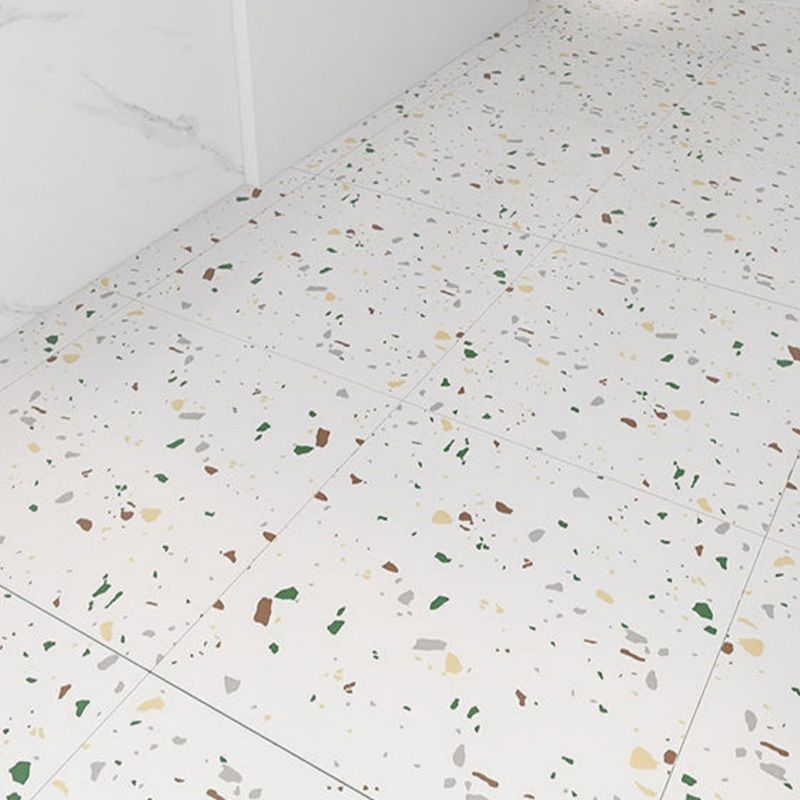 Modern Indoor Vinyl Flooring Marble Print Square PVC Vinyl Floor