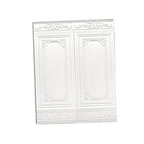 Contemporary waterproof wall cladding peel and stick interior stretch panels
