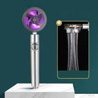 Adjustable Showerhead Modern Round Shower Combo with Single Setting