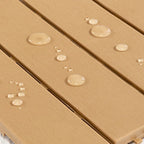Wood floor planks click connection water-resistant solid wood floors