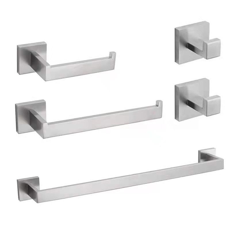 Stainless Steel Bathroom Accessories Single Piece or in Set Modern Bathroom Set