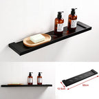 Traditional Bathroom Accessories Hardware Set in Black Metal