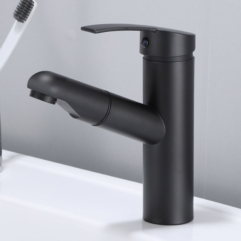 Modern Sink Faucet Uniform Color Metal Sink Bathroom Faucet