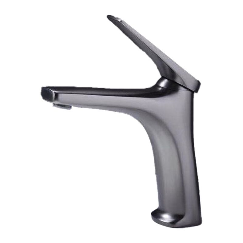 Contemporary Copper Vessel Tap Lever Low Arc Vessel Faucet