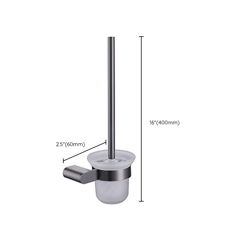 Dark gray modern bathroom accessory set stainless steel bathroom accessory set