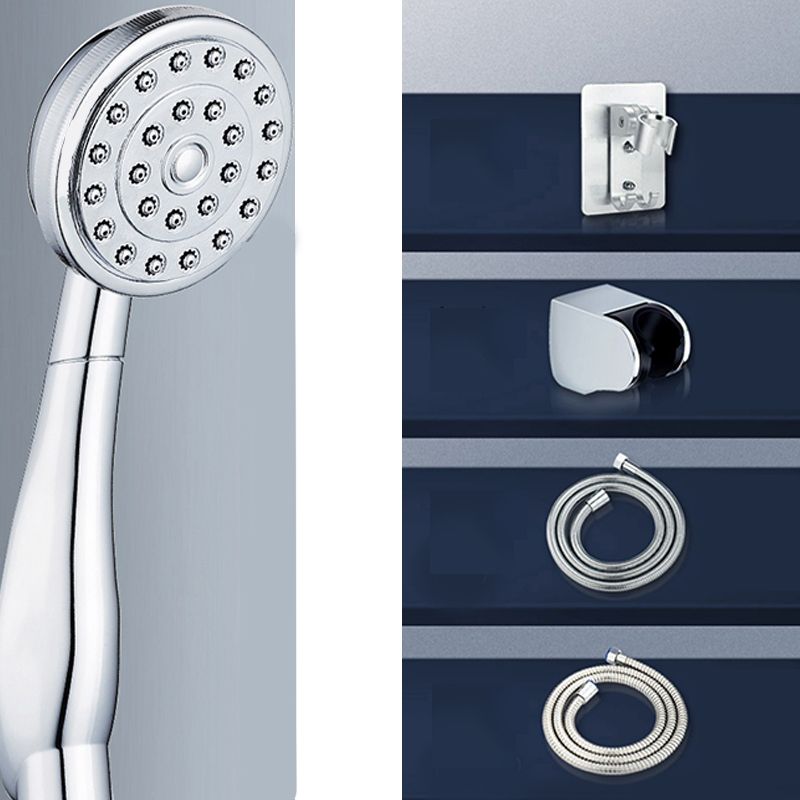 Contemporary Brass Round Hand Shower Water Filtration Shower Head