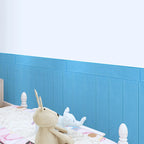 3D Embossed Interior Wall Covering Self-Adhesive Wood Look Wall Paneling