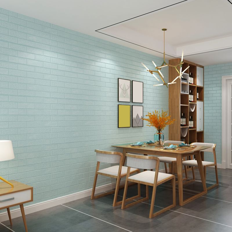 Modern Wall Ceiling Easy Peel and Stick 3D Embossed Waterproof Back Panel
