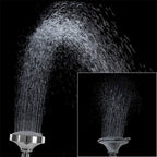 Bathroom Showerhead Wall Mounted Rain Spray Stainless Steel Adjustable Model Showerhead