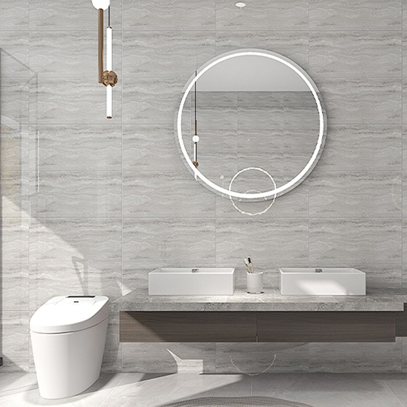 Single Tile Peel and Stick Back Splash Modern Style Bathroom Peel and Stick Back Splash