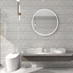 Single Tile Peel and Stick Back Splash Modern Style Bathroom Peel and Stick Back Splash