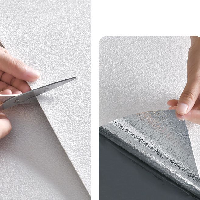 Modern Pearl Wall Mouldings Flat Wall Access Panel Peel and Stick Foam Baseboard