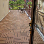 Classic Wooden Outdoor Flooring Composite Paving Tiles
