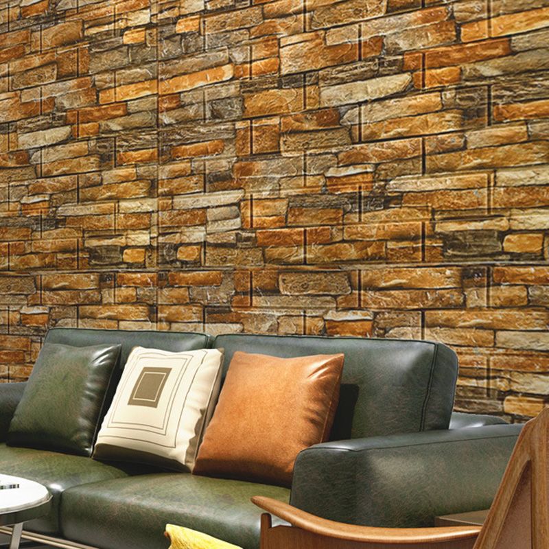 Farmhouse Wall Panel 3D Brick Bedroom and Living Room Wall Panels Set of 2