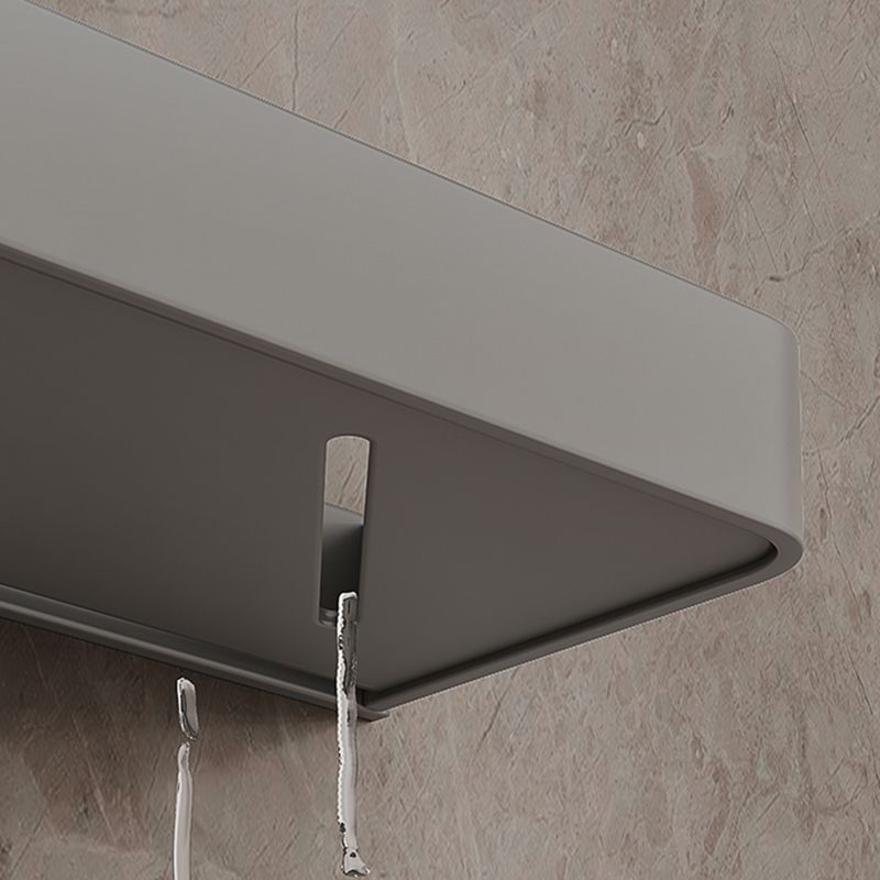 Minimalist Matt Metal Bathroom Accessory Set Modern Bathroom Shelf