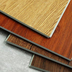 Modern Interior Floor Covering Wood Look Peel and Stick Rectangular Flooring Vinyl