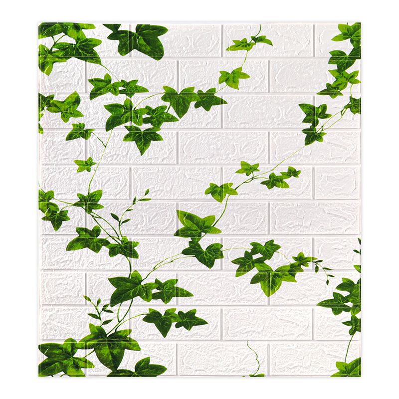 Farmhouse Beadboard PVC Wall Access Panel Peel and Stick Wall Tile Set of 2