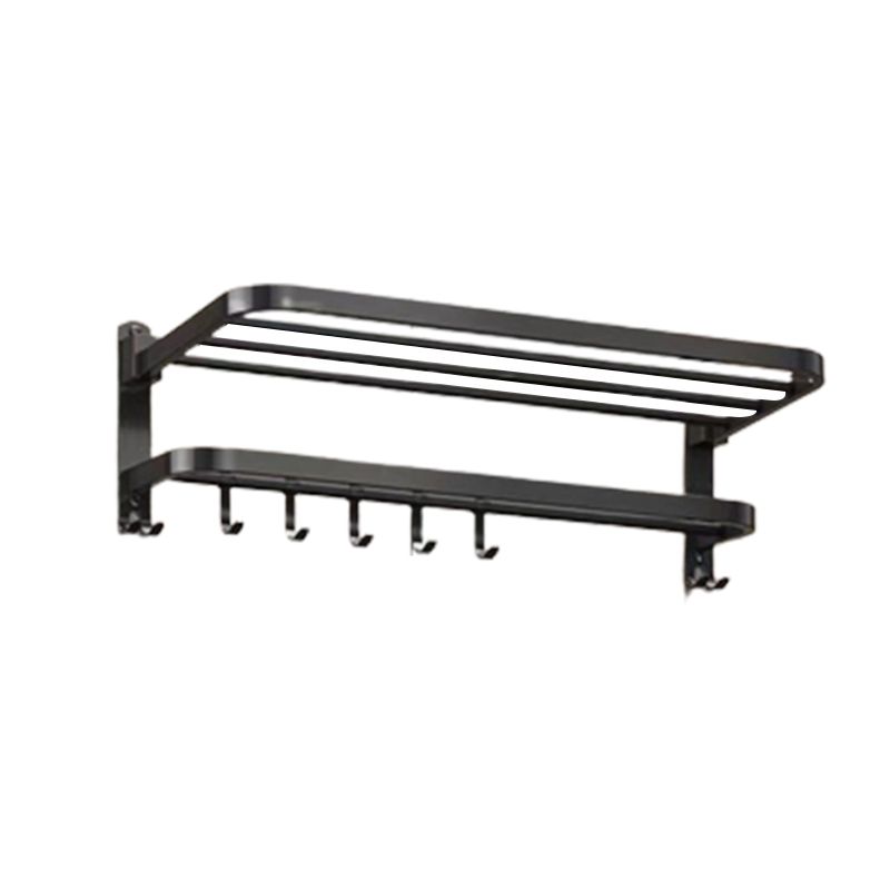 Matt black bathroom accessory set Modern bathroom accessory hardware set